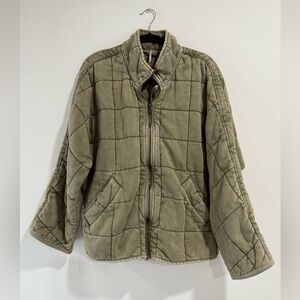 Free People Dolman Quilted Jacket